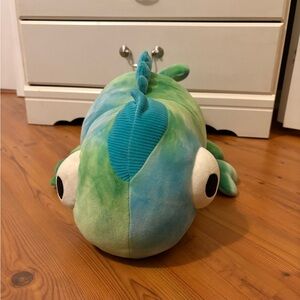 Green Plush Chameleon Toy
